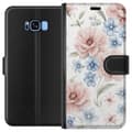 Miniatyrbild 1 av 3: Samsung Galaxy S8 Plånboksfodral Romantiska blommor