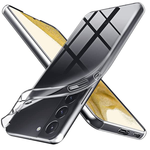 Samsung Galaxy S25 - Stötsäkert Silikonskal i Transparent Design