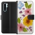 Miniatyrbillede 1 af 3: Huawei P30 Pro Tegnebogsetui Pressede blomster