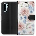 Miniatyrbillede 1 af 3: Huawei P30 Pro Tegnebogsetui Romantiske blomster