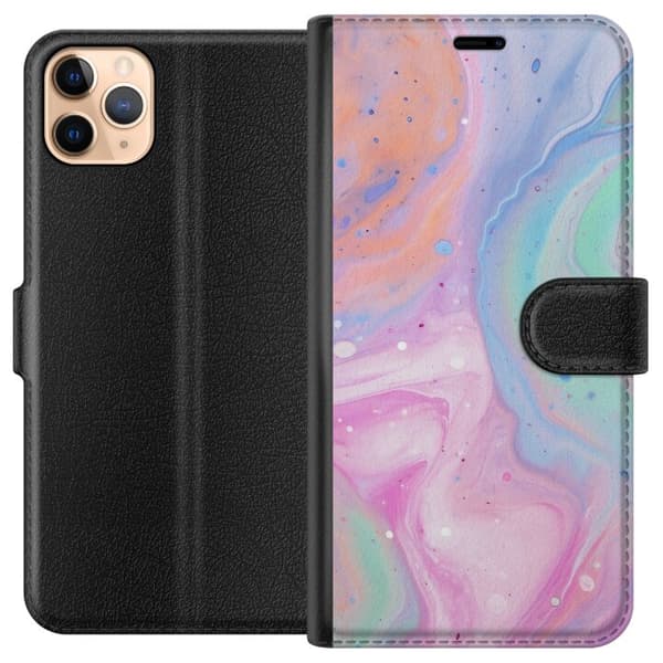 Apple iPhone 11 Pro Max Lommeboketui Pastellmarmor