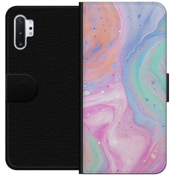 Samsung Galaxy Note10+ Plånboksfodral Pastellmarmor