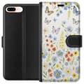 Miniatyrbillede 1 af 3: Apple iPhone 7 Plus Tegnebogsetui Sommerblomster