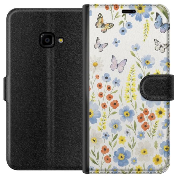 Samsung Galaxy Xcover 4 Tegnebogsetui Sommerblomster