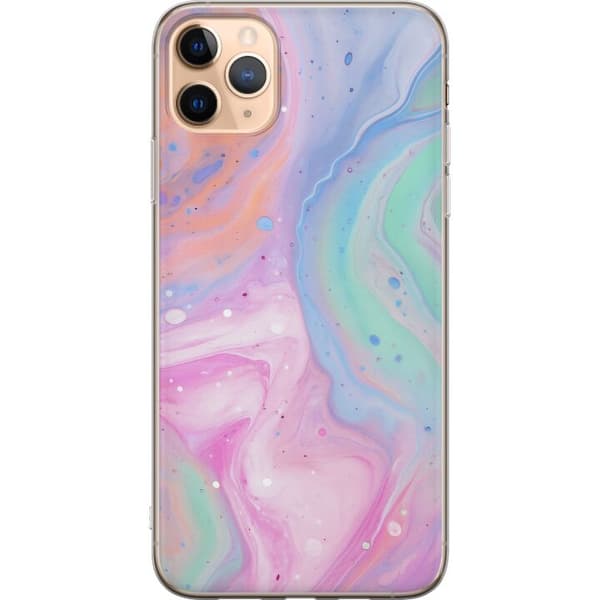 Apple iPhone 11 Pro Max Gjennomsiktig deksel Pastellmarmor