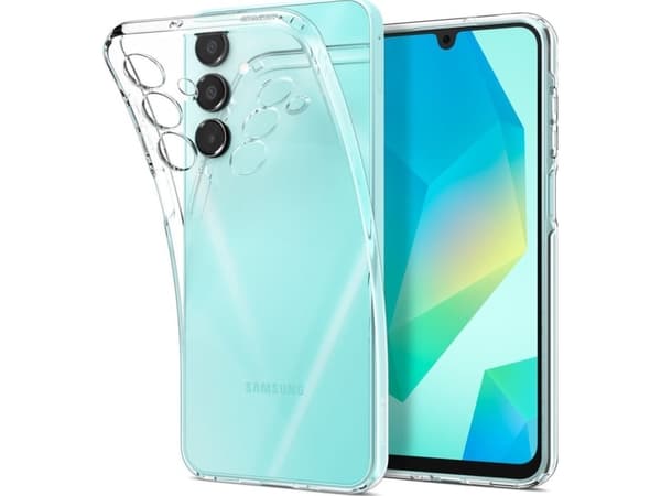 Spigen Crystal Flex, Skydd, Samsung, Galaxy A16, Galaxy A16 5G, 17 cm (6,7"), Transparent