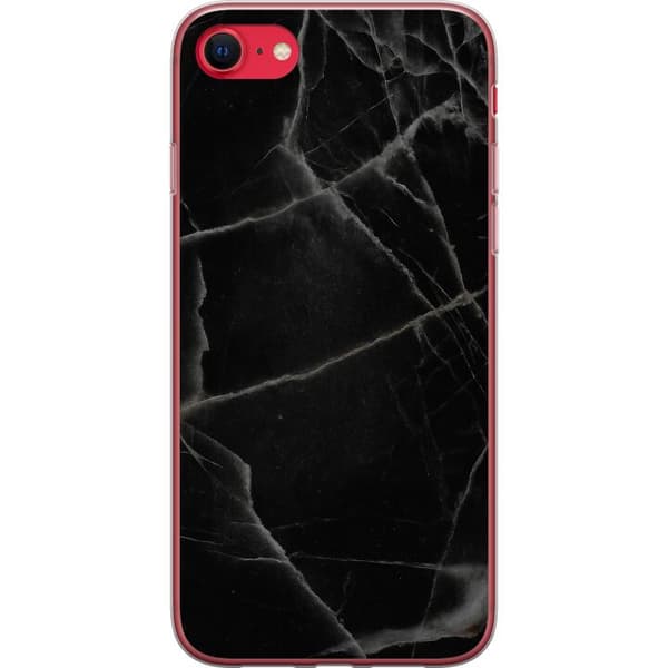 Apple iPhone 8 Gjennomsiktig deksel Svart marmor