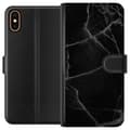 Miniatyrbilde 1 av 3: Apple iPhone XS Lommeboketui Svart marmor