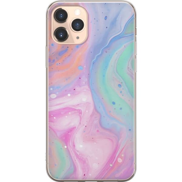 Apple iPhone 11 Pro Gennemsigtig cover Pastelmarmor