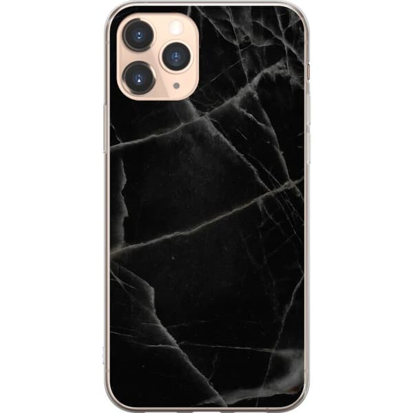 Apple iPhone 11 Pro Läpinäkyvä kuori Musta marmori