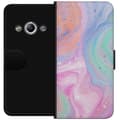 Miniatyrbilde 1 av 3: Samsung Galaxy Xcover 3 Lommeboketui Pastellmarmor