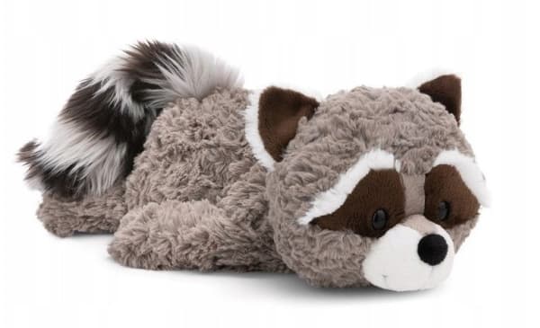 NICI 61303 Plysjmaskot Lenno vaskebjørn 45cm GRØNN
