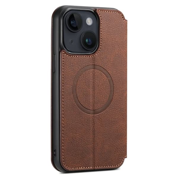 iPhone 13/14 Plånboksfodral - Lyxigt Leman Fodral