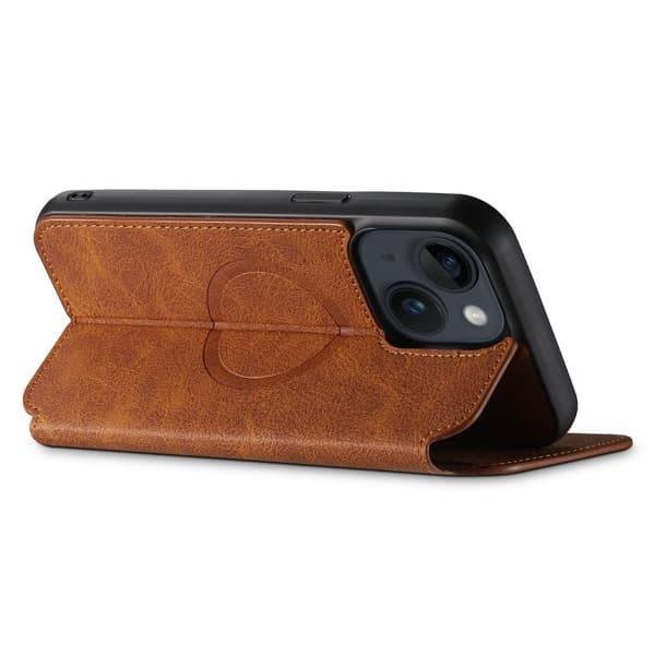 iPhone 13/14 Plånboksfodral - Lyxigt Leman Fodral