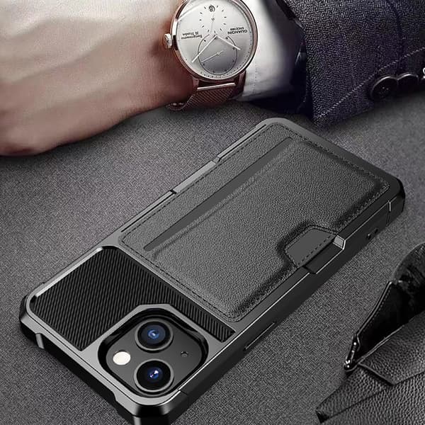 iPhone 15 Kortfodral - Skydd & Funktion i Ett