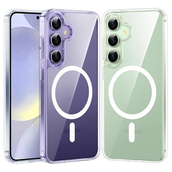 Smsung Galaxy S25 - Magnetiskt Praktiskt med stötskydd