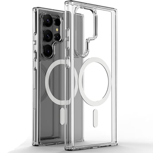 Galaxy S25 ULTRA - Magnetiskt Skal med Stötskydd