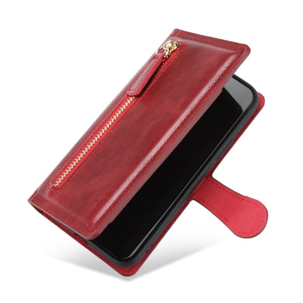 iPhone 14 - Plånboksfodral med Avtagbart Handledsband