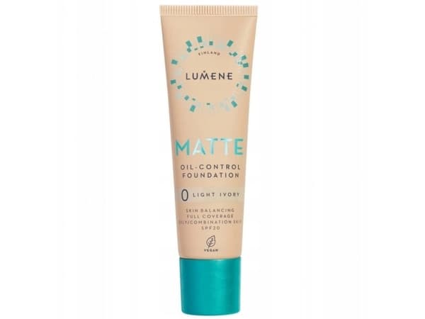 LUMENE_Matte Oil-Control Face Mattifying Foundation SPF20 0 Light Ivory 30ml