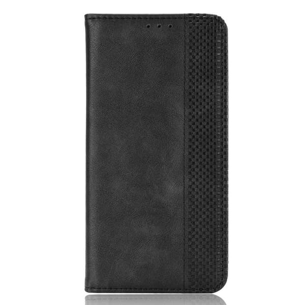 Til Xiaomi Redmi Note 14 4G Pung Stand Flip Telefonetui - Sort