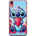 Miniatyrbillede 1 af 2: Apple iPhone XR Gennemsigtig cover Strawberry Stitch