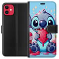 Miniatyrbillede 1 af 3: Apple iPhone 11 Tegnebogsetui Strawberry Stitch