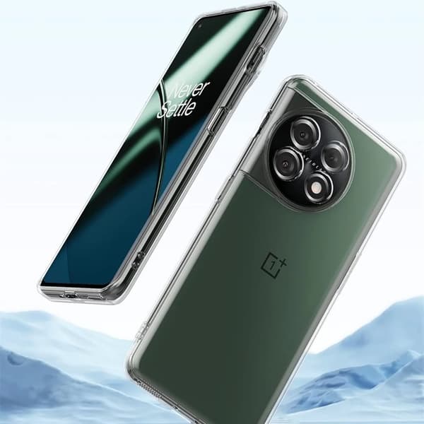 OnePlus 12 Slim Silikonskal - Tunt, Starkt & Transparent