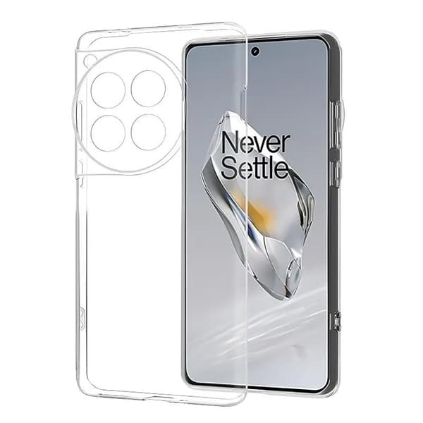 OnePlus 12 Slim Silikonskal - Tunt, Starkt & Transparent