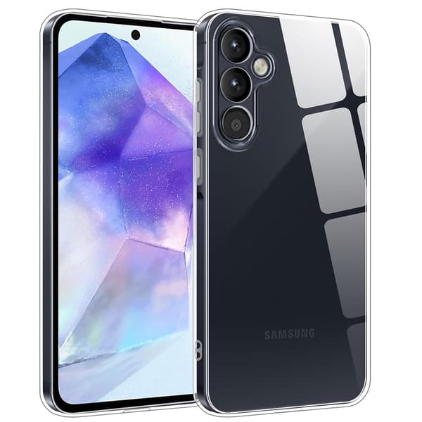 Samsung Galaxy S24 FE Transparent Silikonskal - Slimmat & Tåligt