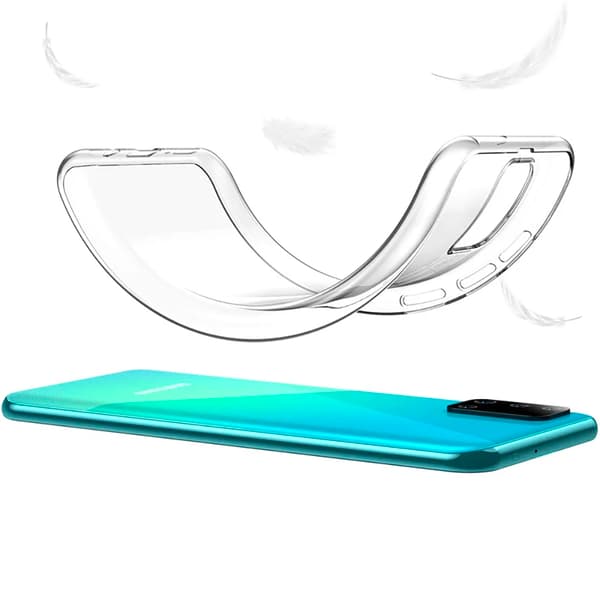 Samsung Galaxy S24 FE Transparent Silikonskal - Slimmat & Tåligt