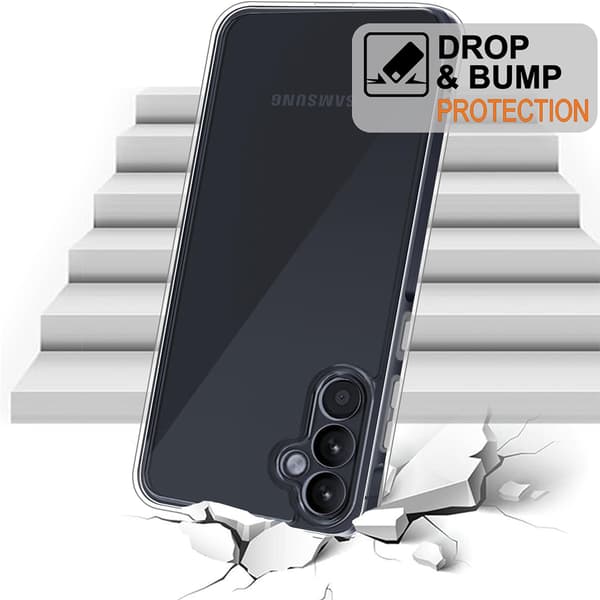 Samsung Galaxy S24 FE Transparent Silikonskal - Slimmat & Tåligt