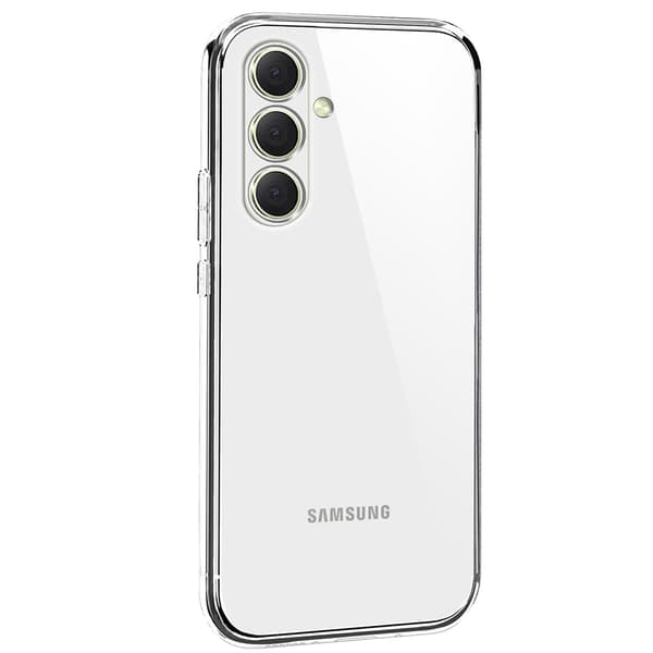 Samsung Galaxy S24 FE Transparent Silikonskal - Slimmat & Tåligt