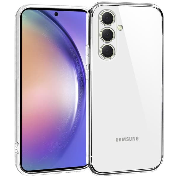 Samsung Galaxy S24 FE Transparent Silikonskal - Slimmat & Tåligt
