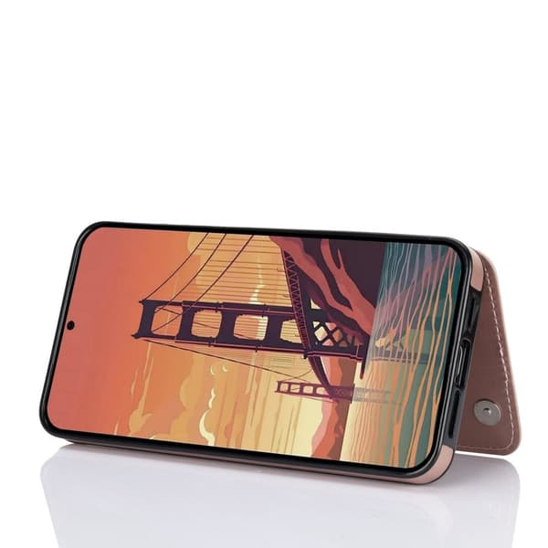 Samsung Galaxy S24 FE Fodral - Stilrent Skal med Plånbok och Kortfack