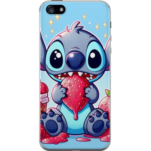 Apple iPhone 5 Gennemsigtig cover Strawberry Stitch