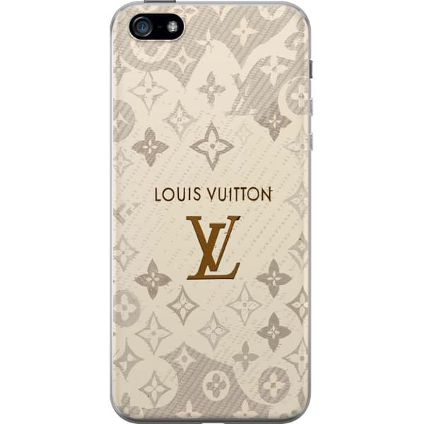 Apple iPhone 5 Gennemsigtig cover LV Vibes