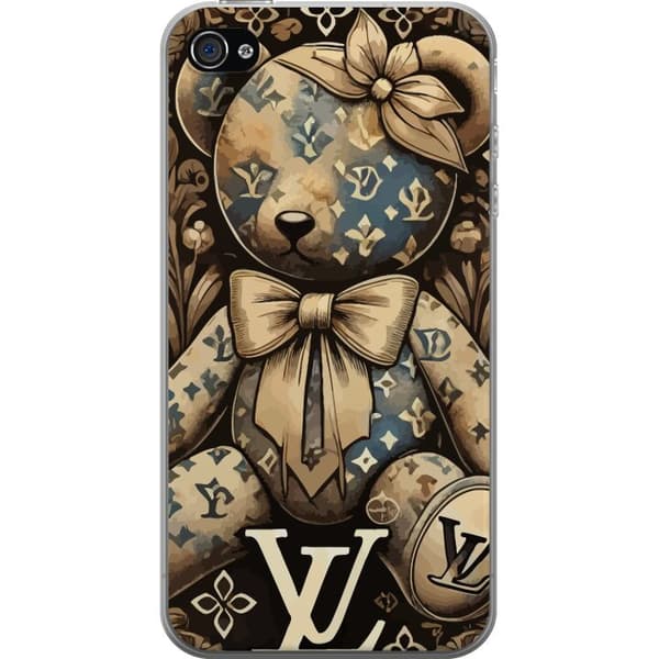 Apple iPhone 4 Gennemsigtig cover Teddy Vuitton