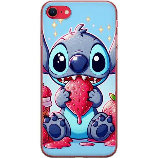 Apple iPhone 7 Gjennomsiktig deksel Strawberry Stitch