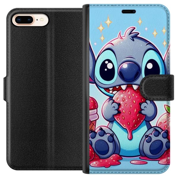 Apple iPhone 8 Plus Plånboksfodral Strawberry Stitch