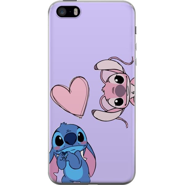 Apple iPhone SE (2016) Genomskinligt Skal Stitch Mode