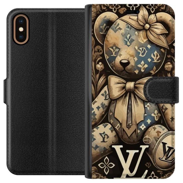 Apple iPhone XS Lompakkokotelo Teddy Vuitton