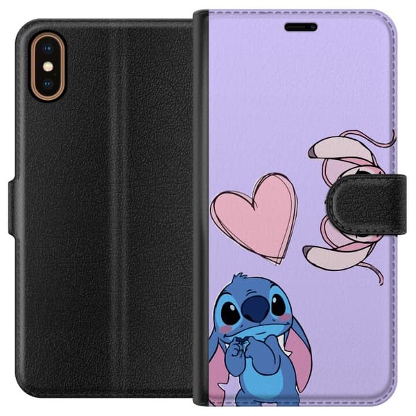 Apple iPhone XS Lommeboketui Stitch Mode