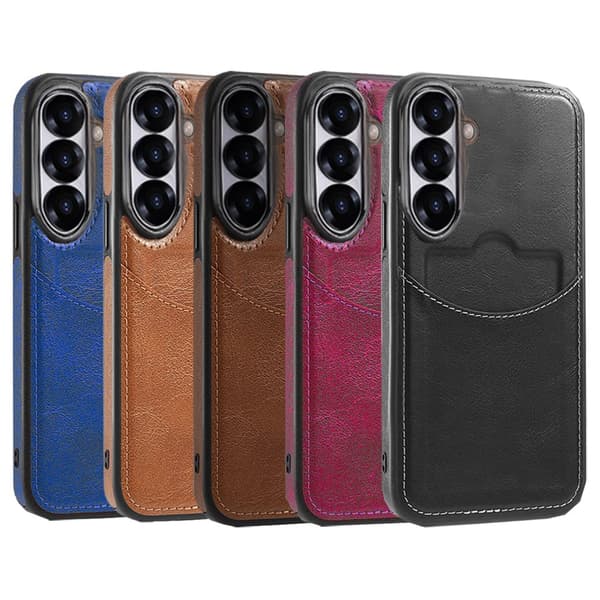 Samsung Galaxy S24 Plus - Leman Skal i Premiumdesign med Kortfack