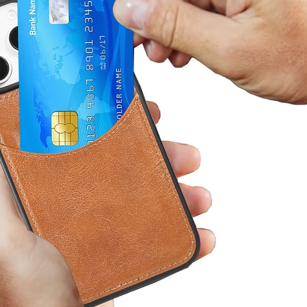 Samsung Galaxy S24 Ultra - Leman Skal med Kortfack & Premiumdesign