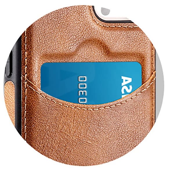 Samsung Galaxy S24 Ultra - Leman Skal med Kortfack & Premiumdesign
