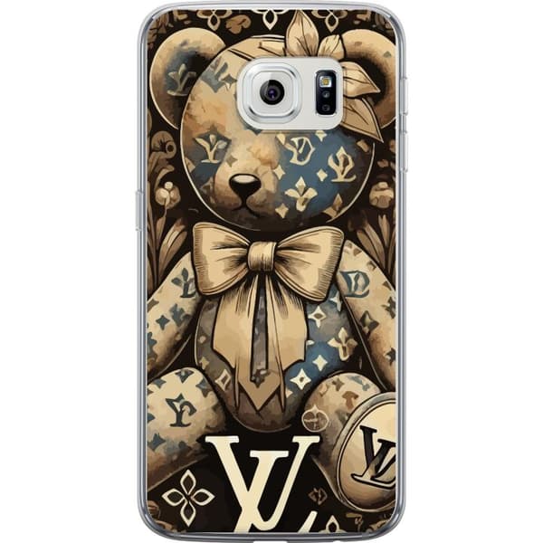 Samsung Galaxy S6 edge Läpinäkyvä kuori Teddy Vuitton