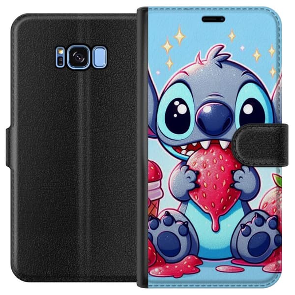 Samsung Galaxy S8 Tegnebogsetui Strawberry Stitch