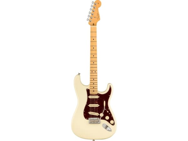 Fender American Professional II Stratocaster electric guitar, - White