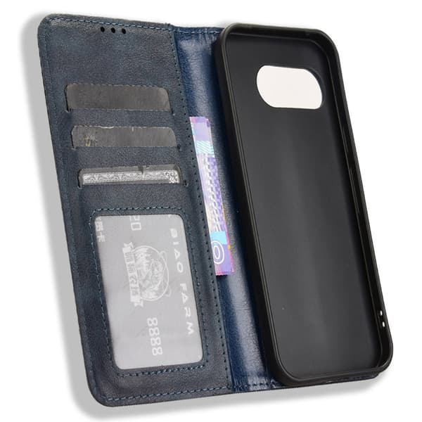 Til Google Pixel 9A Stand Phone Case Fuld Protection Pung Cover