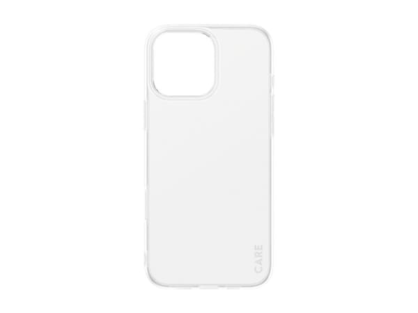CARE by PanzerGlass X-Ray - Baksidesskydd för mobiltelefon - mjukt grundläggande - självreparerande TPU - transparent - för Apple iPhone 16 Pro Max